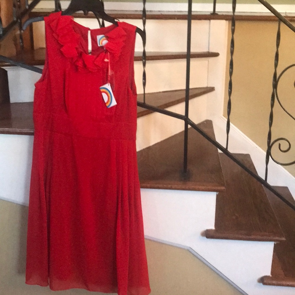 ModCloth red dress, Sz 10. NWT, Gorgeous!